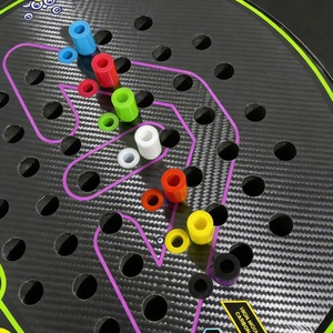 ABELHA 10 pezzi di ammortizzatori per racchette da <span class=keywords><strong>padel</strong></span>, migliorano la potenza del colpo e riducono le vibrazioni, ammortizzatori per accessori da <span class=keywords><strong>racchetta</strong></span> da paddle tennis - Product Image 5