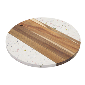 <span class=keywords><strong>Planche</strong></span> à découper en <span class=keywords><strong>terrazzo</strong></span>, acacia et bambou, ensemble de planches à fromage, plateau alimentaire, <span class=keywords><strong>planche</strong></span> à découper pour charcuterie, fromage, steak, pain, nouveauté 2026 - Product Image 1