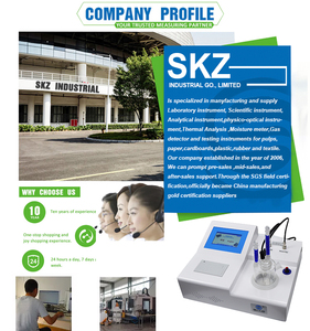 SKZ1038B Arm9-Prozessor 5,7 Zoll Großbildschirm-LCD 1ug-100mg Messbereich Automatischer Druck Kolummetrische <span class=keywords><strong>Karl</strong></span>-<span class=keywords><strong>Fischer</strong></span>-Titrationsanlage - Product Image 5