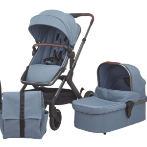 <span class=keywords><strong>Cochecito</strong></span> de Bebé 3 en 1 Plegable Automáticamente Babycode A5, Compatible con Silla de Auto y Cuna, <span class=keywords><strong>Maxi</strong></span> <span class=keywords><strong>Cosi</strong></span>, Aluminio, 20 kg, Respaldo Ajustable, EN1888 - Product Image 1