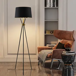 Nouveau design nordique européen trépied moderne de luxe vente chaude Simple salon chambre à coucher chevet lampe d'angle led créative