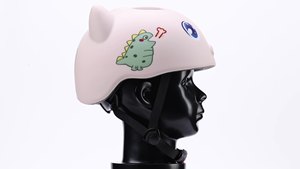 Casco de Bicicleta y Motocicleta para Niños, Medio Casco, Nuevo, Transpirable, Material ABS, Diseño de Dibujos Animados - Product Image 4