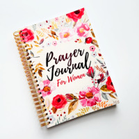Vente en gros de journaux de dévotion personnalisés avec impression, journal de soins personnels, affirmation quotidienne, carnet spirituel, journal de prière pour les femmes de Dieu