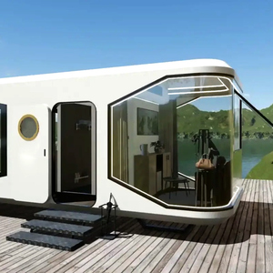 Maison mobile contemporaine de luxe <span class=keywords><strong>Domus</strong></span> maison capsule modulaire en Chine maisons préfabriquées bon marché - Product Image 2