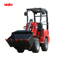 H180 Attraktiver Elektro-Radlader 600kg 800kg EPA Euro5 Mini-Radlader für Garten, Hof und Landwirtschaft