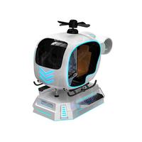Machine de jeu de réalité virtuelle, simulateur de cockpit d'avion, simulateur de vol d'hélicoptère 9D, simulateur de vol d'avion VR, simulateur d'hélicoptère VR