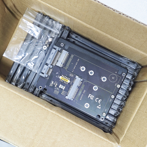 2-in-1 M.2 NGFF และ mSATA เป็น Dual SATA อะแดปเตอร์การ์ดขยาย SSD สำหรับแล็ปท็อปเดสก์ท็อป - Product Image 5
