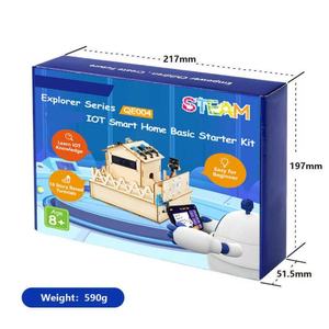 Link al progetto di automazione Starter Robot ESP32, Kit IoT WiFi casa intelligente per <span class=keywords><strong>Arduino</strong></span> IDE Learning Kit, casa in legno a vapore - Product Image 5