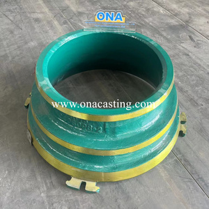 Piezas de trituradora <span class=keywords><strong>ONA</strong></span> GP100, revestimiento de cuenco de manto para Gneiss Rocks, piezas de repuesto de trituradora de cono, cóncavo OEM con dimensiones originales - Product Image 6