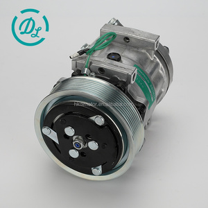 คอมเพรสเซอร์แอร์ EexcavaStart รุ่น 372-9295 SD7H15 509-5976 สำหรับรถขุด 320E อะไหล่ทดแทนที่เชื่อถือได้ ประสิทธิภาพสูง สำหรับเครื่องยนต์ C7.1 - Product Image 1