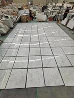 Carsara — carreaux de sol en marbre blanc, modèle carsara, bon pour mur de salle de bains, carreaux de vanité polis