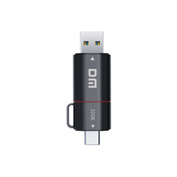 Clé USB 2-en-1 DM PD239 USB 3.2 en plastique avec prise en charge OTG Type-C et USB-A – Nouveau produit