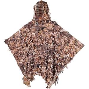 AUSCAMOTEK 3D Leafy <b>Poncho</b> Ghillie Suit Camouflage Cloak Cape Waterproof Hunting Wear <b>Men</b> - Product Image 5