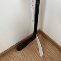 Bâton de hockey sur glace en carbone de qualité professionnelle, pour tir droit et gauche, point de flexion hybride bas, anti-vibration, pour joueurs de tous niveaux
