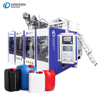 Machine de moulage par extrusion-soufflage pour bidons en PEHD de 30 L, équipement de conteneurs en plastique pour le stockage alimentaire