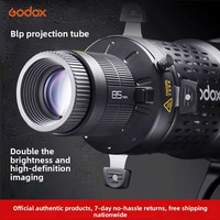 Réflecteur optique en fibre de carbone Godox authentique BLP/BFP pour éclairages vidéo LED, tube de projection à mise au point réglable avec monture Bowens pour portraits
