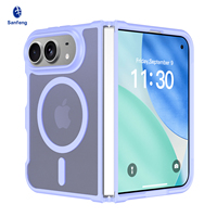 Étui de protection magnétique mat doux au toucher haut de gamme pour iPhone Duo, effet peau, antichoc, fabricant de coques de téléphone personnalisées en gros