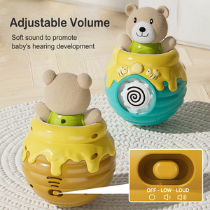 Jouets en peluche musicaux personnalisés pour bébé, ours en peluche électronique avec son et <span class=keywords><strong>musique</strong></span> - Product Image 4