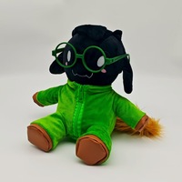 Nouveaux produits Deltarune Game Short Plush Horse Toy Doll avec rembourrage en coton PP 11CM-30CM