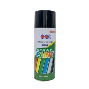 Aerosol spray paint 450ml customized brand