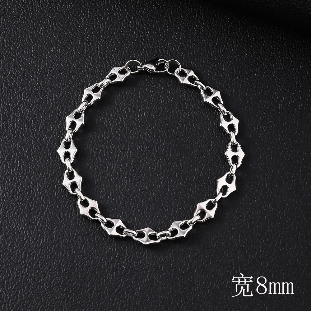 Bracciale di diamanti 8mm