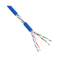 Cable pleno de PVC de alta calidad para comunicación CMP UTP FTP SFTP Cat6 Cat7 Cat8 Cat5e Series