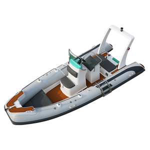 Haohai – coque en fibre de verre, <span class=keywords><strong>plancher</strong></span>, Hovercraft, canoë, bateau Rigide Gonflable, <span class=keywords><strong>Ponton</strong></span>, pédale, bateau côtelé avec Logo sur mesure - Product Image 2