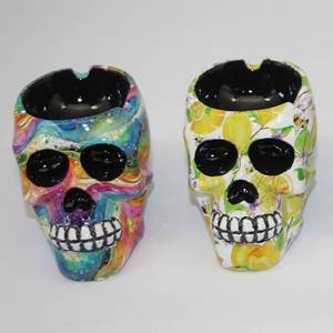 Adornos de Recuerdo de Viaje, Estilo Lindo, Calavera Personalizada Hecha a Mano, Decoración para el Hogar en Todos los Colores - Product Image 1