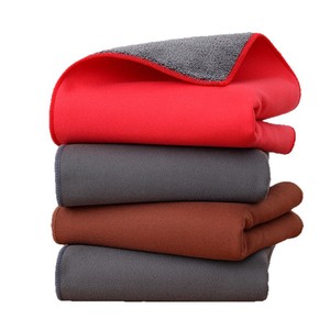 Toalla de Billar de Felpa Coral de Doble Cara, 20x30cm, 30x30cm, 30x40cm, 30x60cm, Roja, Gris, Marrón, con Logotipo Personalizado, Paño de Limpieza para Snooker - Product Image 1