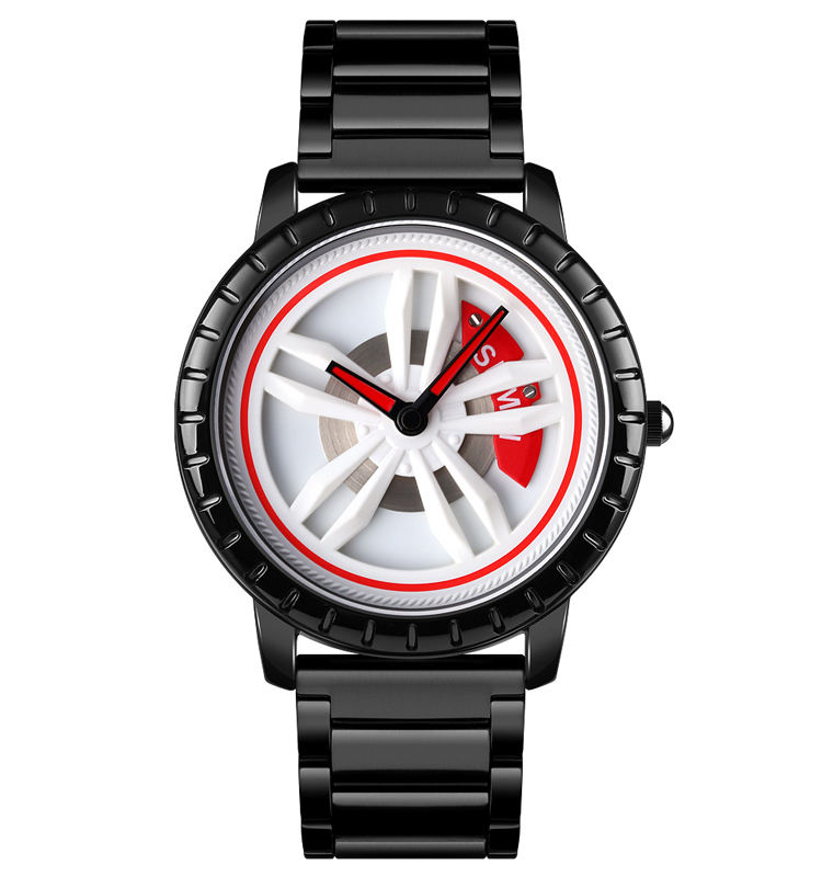 white stainless steel belt