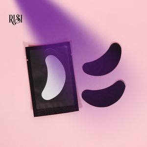 Parches Oculares Desechables Negros Sin Pelusa de Hidrogel UV <span class=keywords><strong>RISI</strong></span> para Extensiones de Pestañas con Logotipo Personalizado - Product Image 5