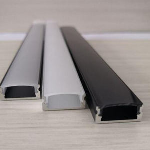Montaje en esquina Techo Forma de V Extrusión anodizada Tira de LED empotrada Canal de luz Perfil de aluminio Proyectos de Iluminación Comercial - Product Image 5