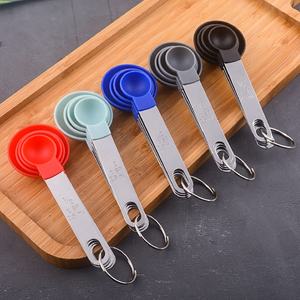 Cuillère à mesurer 8 pièces Gadgets <span class=keywords><strong>de</strong></span> cuisine Tasses à mesurer et cuillères pour la cuisine et la pâtisserie - Product Image 3