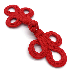 Lớn Truyền Thống Thủ Công Trang Trí Nội Thất Nút Cổ Điển Trung Quốc Ếch Đóng Cửa Nút Knot Fastener Cho Sườn Xám Tang Phù Hợp Với - Product Image 6