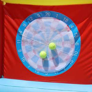 Trampoline gonflable multifonctionnel pour enfants, jeu de fléchettes magnétique en plastique pour enfants, <span class=keywords><strong>cible</strong></span> de trampoline pour enfants - Product Image 5