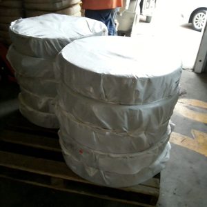 Manguera de aire deslizante de lona tejida para descarga de materiales - Product Image 6