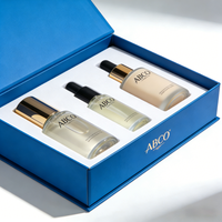 Individuelles Logo Marken-Parfüm Geschenkbox Verpackung Luxus Farbige Parfümflasche Fabrik Großhandel Kostenloses Design Prägung UV