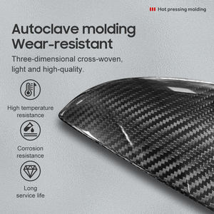 Cubierta de espejo retrovisor de fibra de carbono seco para <span class=keywords><strong>Lexus</strong></span> IS ES LS LC <span class=keywords><strong>UX</strong></span> 2019-2023 accesorios exteriores piezas de coche - Product Image 3