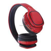 Casque sans fil pliable supra-auriculaire avec longue autonomie, indicateur LED et micro stéréo pour la musique, les jeux et les voyages