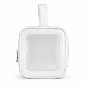 Custom Logo <b>Clear</b> PVC Cosmetic <b>Bag</b> Waterproof Travel Makeup <b>Toiletry</b> Organizer Pouch With Handle OEM ODM Wholesale Supplier - Product Image 1