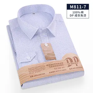 Nieuwe Hot Sale Classic Business Fit Heren Shirts Formele Lange Mouwen Heren Shirts Formele Heren Shirts