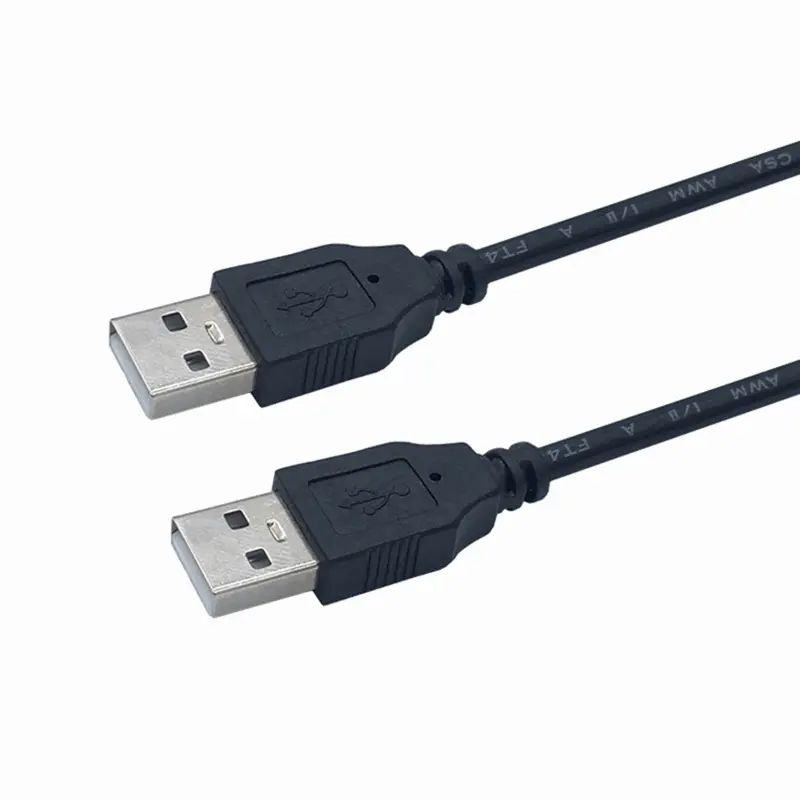 Jmax fabrika toptan USB 2.0 erkek erkek kablo kordonu USB A tipi tip A uzatma kablo kordonu