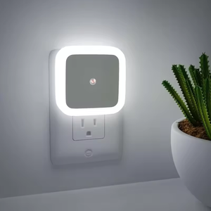 Lampe de nuit LED avec capteur Lampe de nuit LED avec capteur automatique du crépuscule à l'aube <span class=keywords><strong>Veilleuse</strong></span> pour bébé Cadeau Romantique Colo - Product Image 5