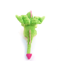 Dragons Interactive Cleaning Tooth Plush Stuffed Squeaky Chew Dog Toy