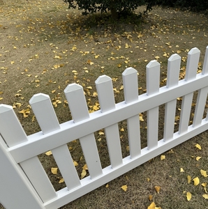 Garde-corps de clôture de jardin en vinyle PVC blanc facile à assembler treillis et portails de 6 pieds Service de modélisation 3D inclus pour l'échange aux États-Unis - Product Image 3