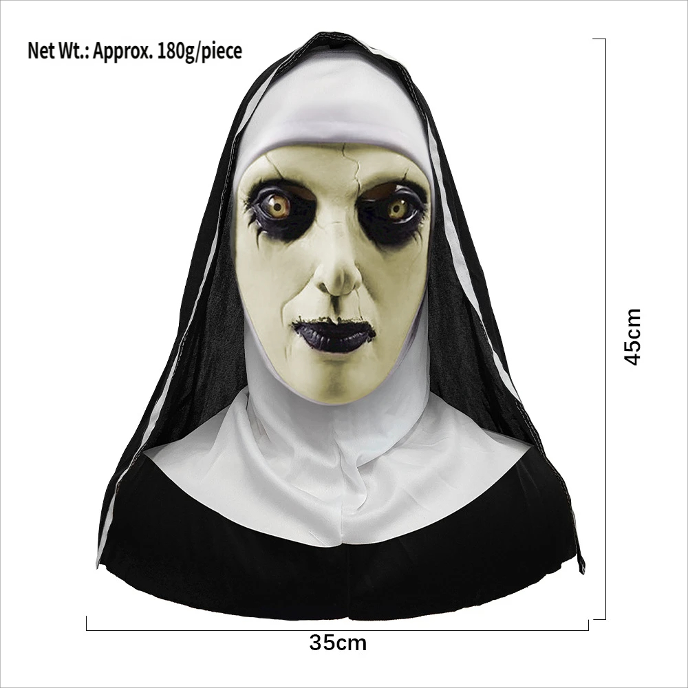 closed-mouth Nun's headgear
