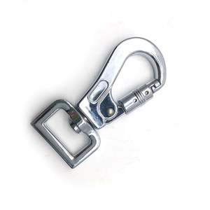 Heavy-Duty Zinc Alloy Swivel Self-Locking Safety Hook 360 Rotation for Dog Leash Pet Collar Bag Accessories Outdoor Use-Custom - Product Image 3
