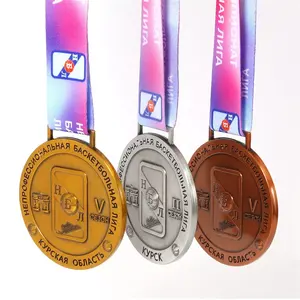 Madalya ve kupa askıları ekran futbol plastik akrilik özel madalya altın maraton metal spor ödülü madalya ile şerit