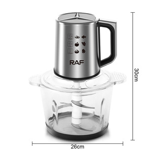 Procesador de Alimentos de 3L de Capacidad, Buena Calidad y Seguridad en el Uso, Picadora de Carne de 1000w con Cuerpo de Acero Inoxidable - Product Image 3