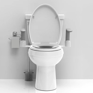 Accoudoir de chaise confortable en alliage d'aluminium pour personnes handicapées handicapé <span class=keywords><strong>auxiliaire</strong></span> accoudoir de toilette en alliage d'aluminium pour personnes âgées - Product Image 1